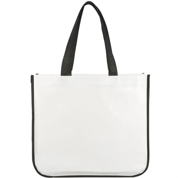 Non-woven tote bag with double 10" drop handles.... from ASI 66887 PCNA / Bullet