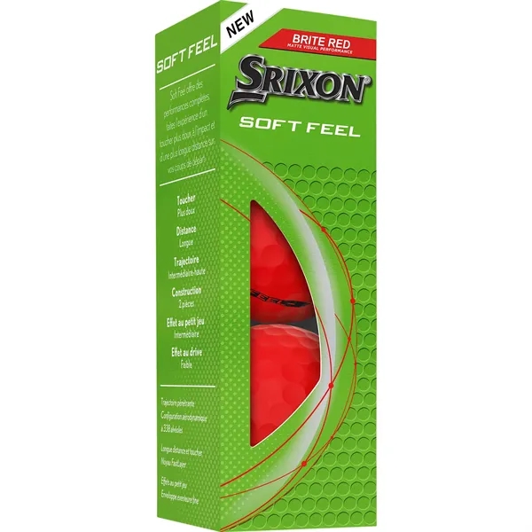 Srixon Soft Feel BRITE Golf Balls - 3 Pack... from ASI 66887 PCNA / Leeds