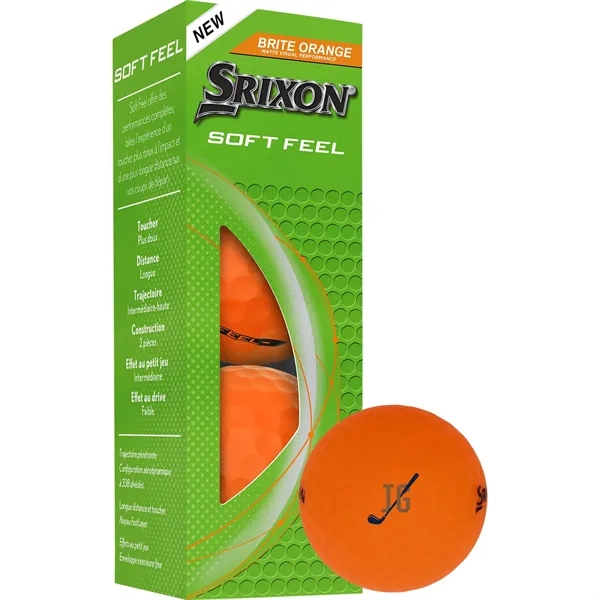 Srixon Soft Feel BRITE Golf Balls - 3 Pack... from ASI 66887 PCNA / Leeds