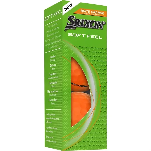 Srixon Soft Feel BRITE Golf Balls - 3 Pack... from ASI 66887 PCNA / Leeds