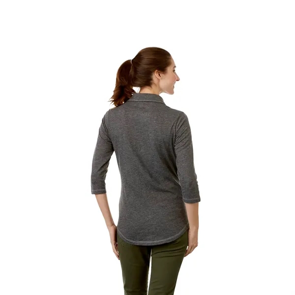 XS-2XL women's 3/4 sleeve polo shirt... from ASI 66887 PCNA