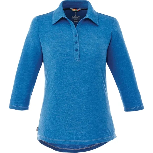 XS-2XL women's 3/4 sleeve polo shirt... from ASI 66887 PCNA