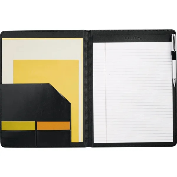 Padfolio with a 30 sheet writing pad, multiple pockets and elastic... from ASI 66887 PCNA / Leeds
