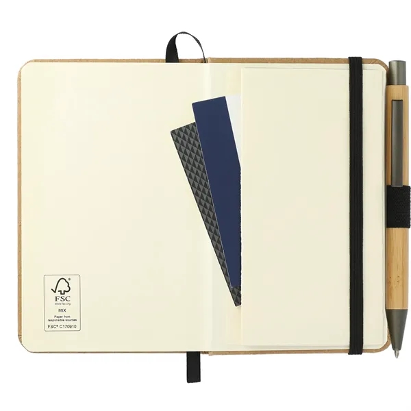 3.5" x 5.5" journal with 80 pages, a strap closure, a... from ASI 66887 PCNA / Leeds