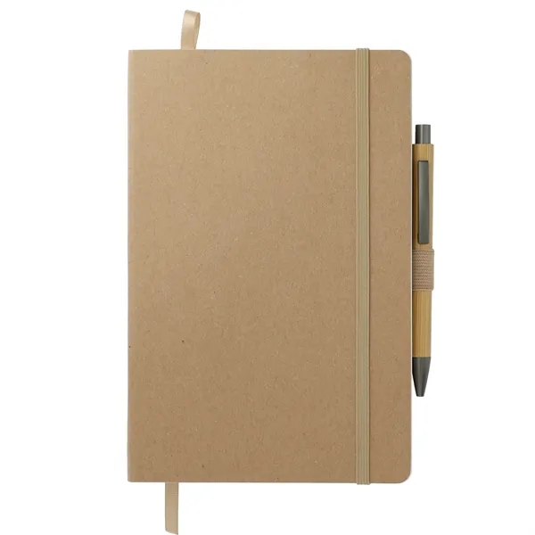 5.5" x 8.5" notebook set with a ballpoint pen... from ASI 66887 PCNA / Leeds