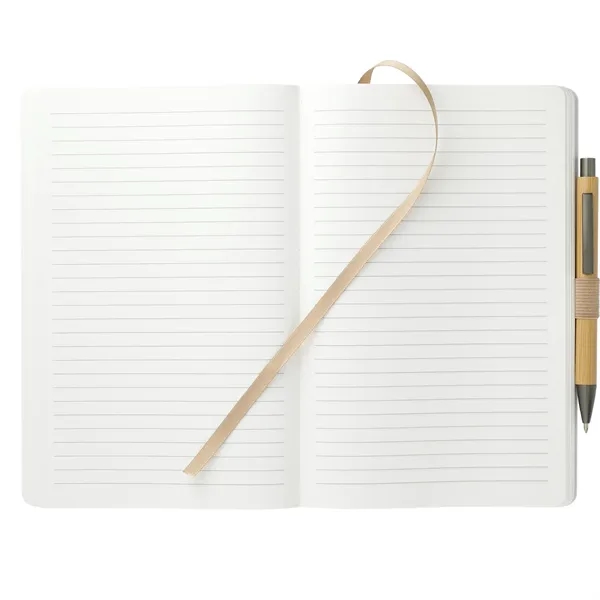 5.5" x 8.5" notebook set with a ballpoint pen... from ASI 66887 PCNA / Leeds