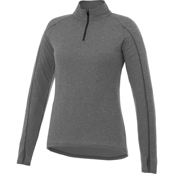 Women's quarter-zip knit top.... from ASI 66887 PCNA / Trimark