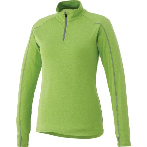 Women's quarter-zip knit top.... from ASI 66887 PCNA / Trimark