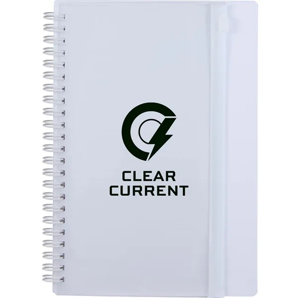 5.5" x 8.5" Spiral Notebook with Clear Pocket... from ASI 66887 PCNA / Bullet