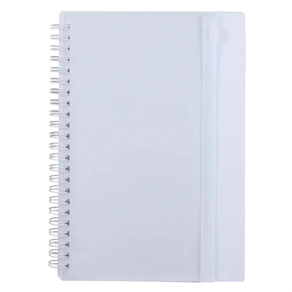 5.5" x 8.5" Spiral Notebook with Clear Pocket... from ASI 66887 PCNA / Bullet