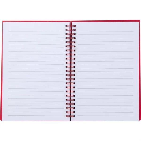 5.5" x 8.5" Spiral Notebook with Clear Pocket... from ASI 66887 PCNA / Bullet