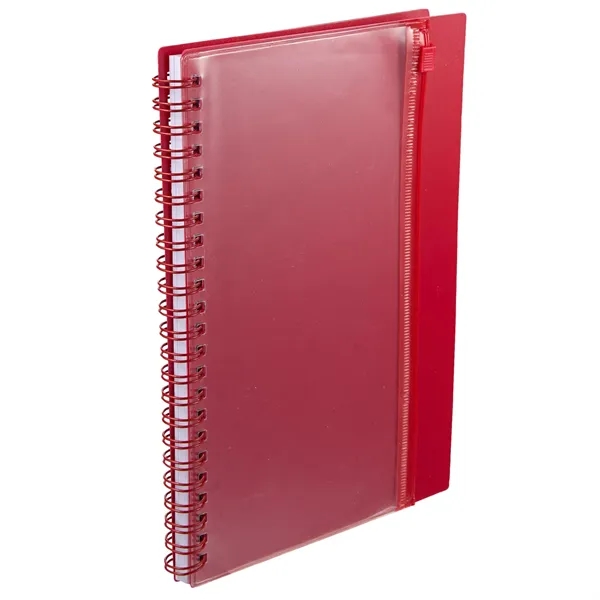 5.5" x 8.5" Spiral Notebook with Clear Pocket... from ASI 66887 PCNA / Bullet