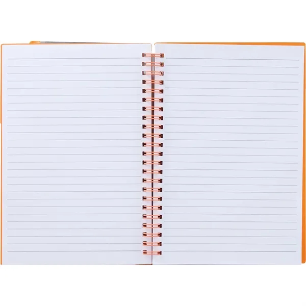 5.5" x 8.5" Spiral Notebook with Clear Pocket... from ASI 66887 PCNA / Bullet