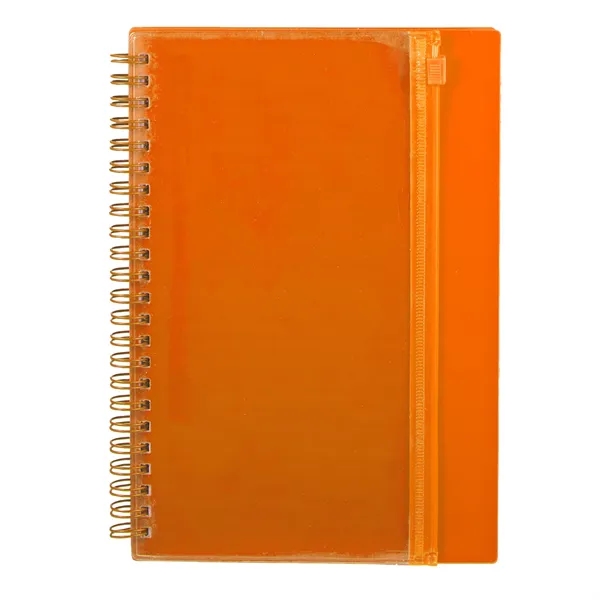 5.5" x 8.5" Spiral Notebook with Clear Pocket... from ASI 66887 PCNA / Bullet