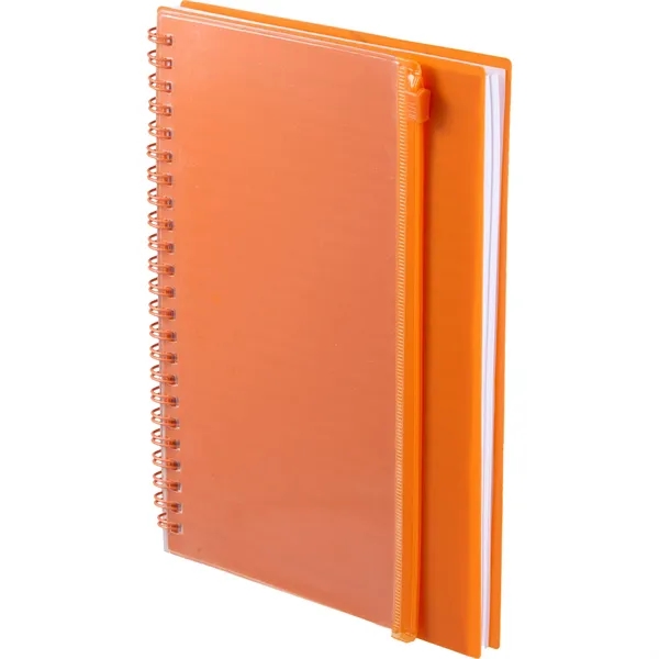 5.5" x 8.5" Spiral Notebook with Clear Pocket... from ASI 66887 PCNA / Bullet