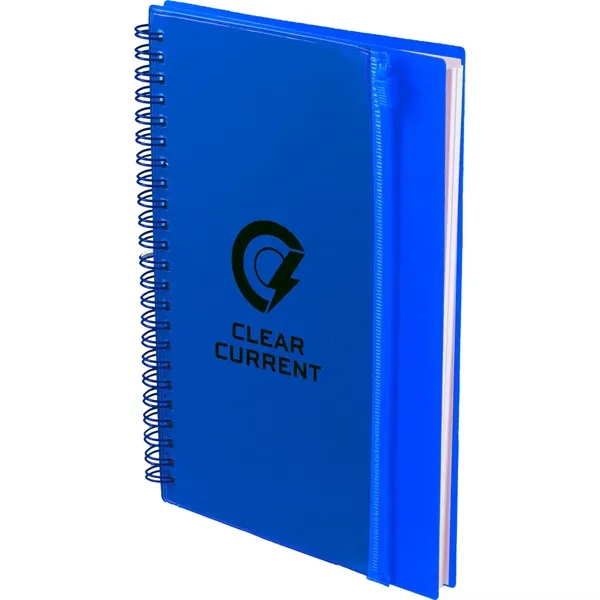 5.5" x 8.5" Spiral Notebook with Clear Pocket... from ASI 66887 PCNA / Bullet