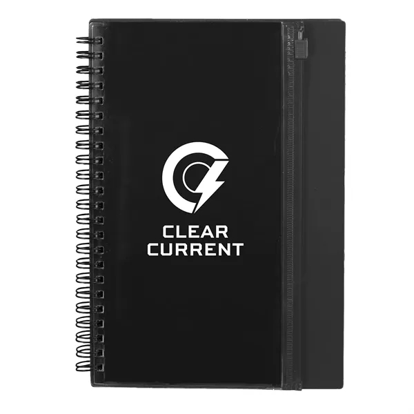 5.5" x 8.5" Spiral Notebook with Clear Pocket... from ASI 66887 PCNA / Bullet
