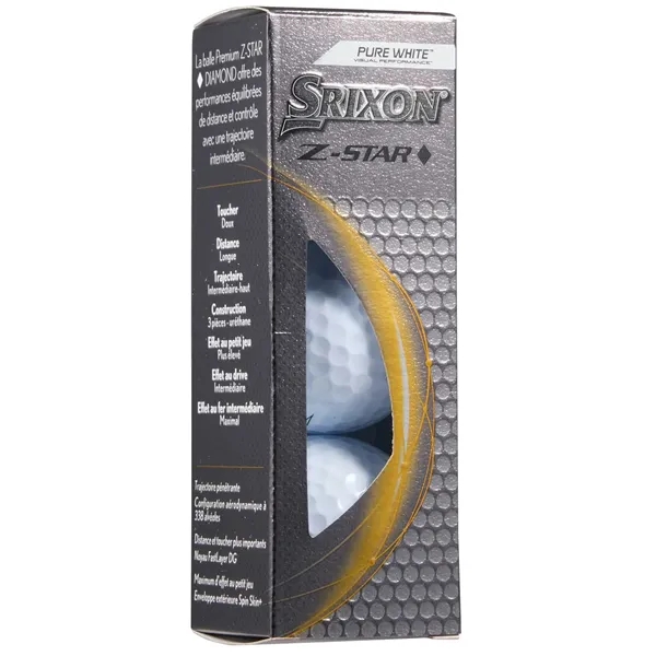 Z-STAR DIAMOND Golf Balls - 3 Pack... from ASI 66887 PCNA / Leeds