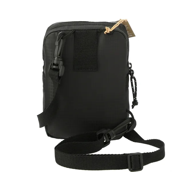 Crossbody pouch with zippered compartment and adjustable strap.... from ASI 66887 PCNA / Leeds