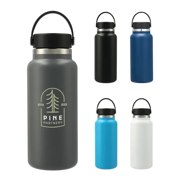 32 oz. stainless steel bottle with powder coater, insulated technology and... from ASI 66887 PCNA / Leeds