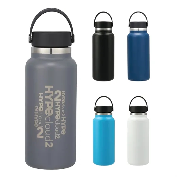 32 oz. stainless steel bottle with powder coater, insulated technology and... from ASI 66887 PCNA / Leeds