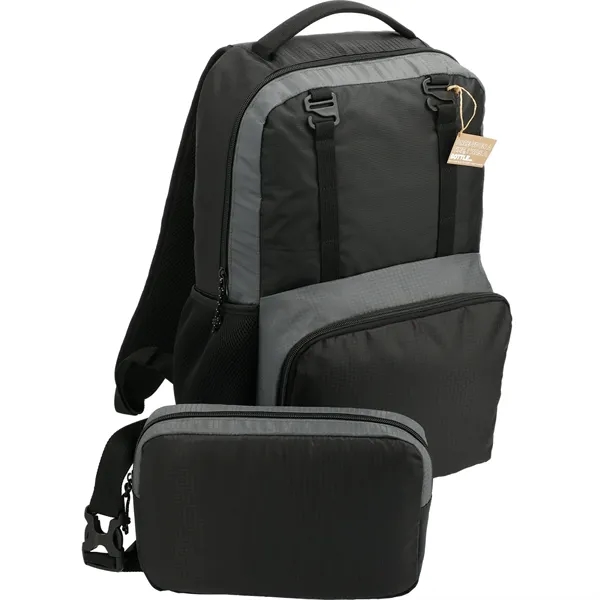 7" x 23" x 12.5" backpack with laptop sleeve... from ASI 66887 PCNA / Leeds