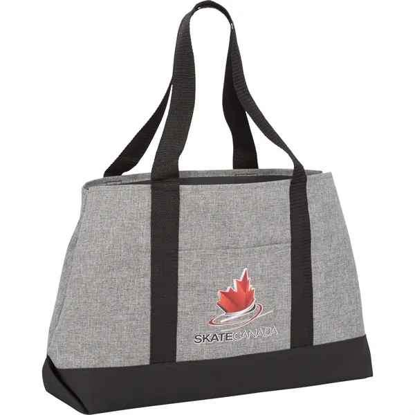 5" x 12" x 18.25" poly-canvas boat tote with 10" drop... from ASI 66887 PCNA / Leeds