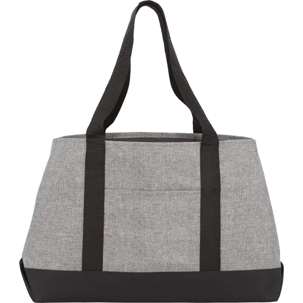 5" x 12" x 18.25" poly-canvas boat tote with 10" drop... from ASI 66887 PCNA / Leeds