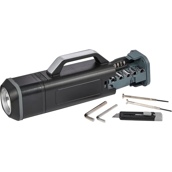 Tool Set with Rechargeable LED Flashlight... from ASI 66887 PCNA / Leeds