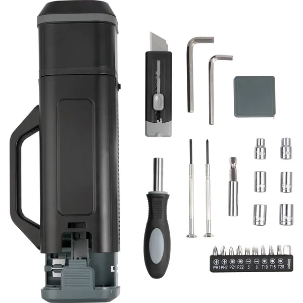 Tool Set with Rechargeable LED Flashlight... from ASI 66887 PCNA / Leeds