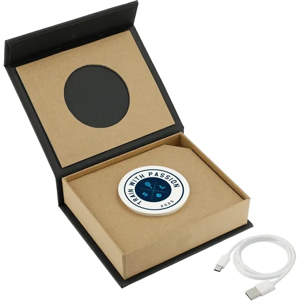 Wireless charging pad made of recycled ABS.... from ASI 66887 PCNA / Leeds