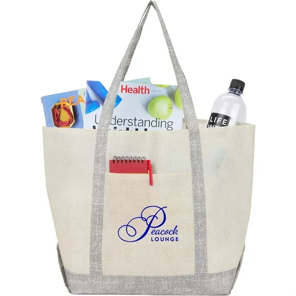 Recycled Beacon Non-Woven Boat Tote... from ASI 66887 PCNA / Bullet