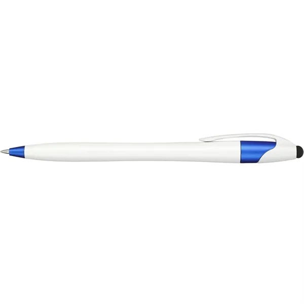 Twist action ballpoint pen with black gel ink and stylus.... from ASI 66887 PCNA / Bullet