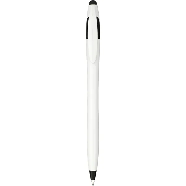 Twist action ballpoint pen with black gel ink and stylus.... from ASI 66887 PCNA / Bullet