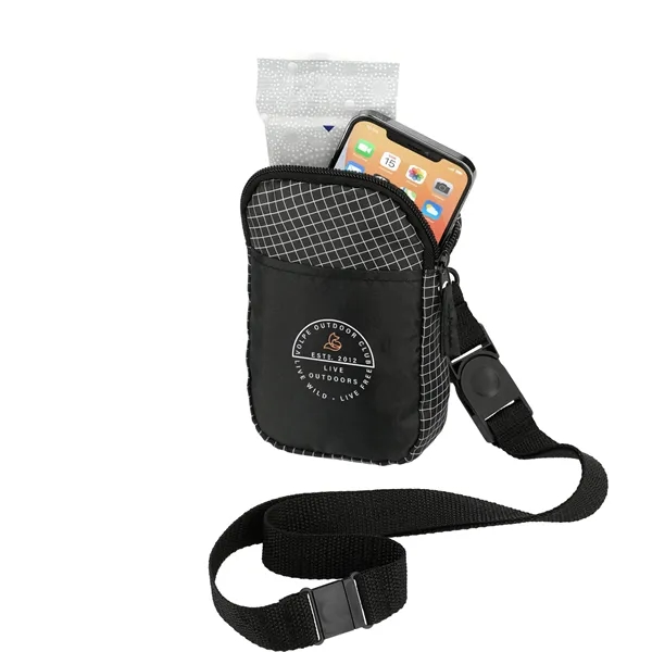 1.5" x 6.5" x 4.5" phone pouch with a strap... from ASI 66887 PCNA / Bullet