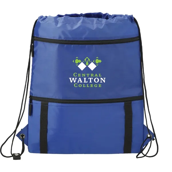 0.25" x 19.25" x 15.5" backpack with a drawstring closure... from ASI 66887 PCNA / Bullet