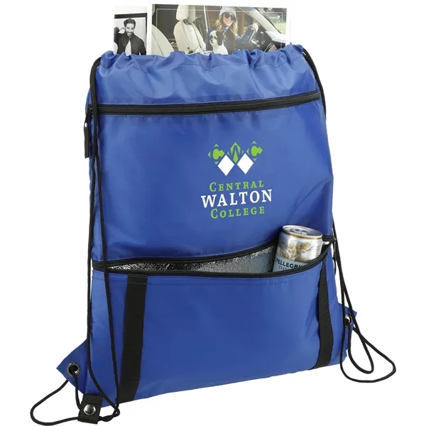 0.25" x 19.25" x 15.5" backpack with a drawstring closure... from ASI 66887 PCNA / Bullet