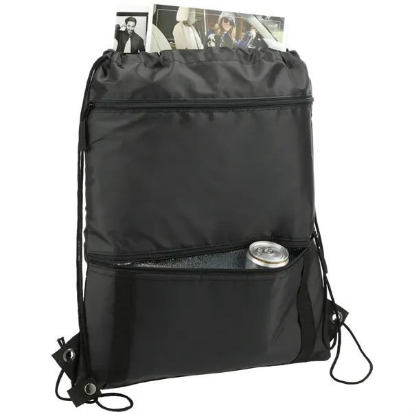 0.25" x 19.25" x 15.5" backpack with a drawstring closure... from ASI 66887 PCNA / Bullet