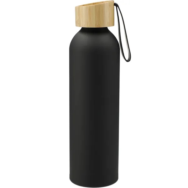 22 oz. single wall aluminum sports bottle with bamboo lid and... from ASI 66887 PCNA / Bullet