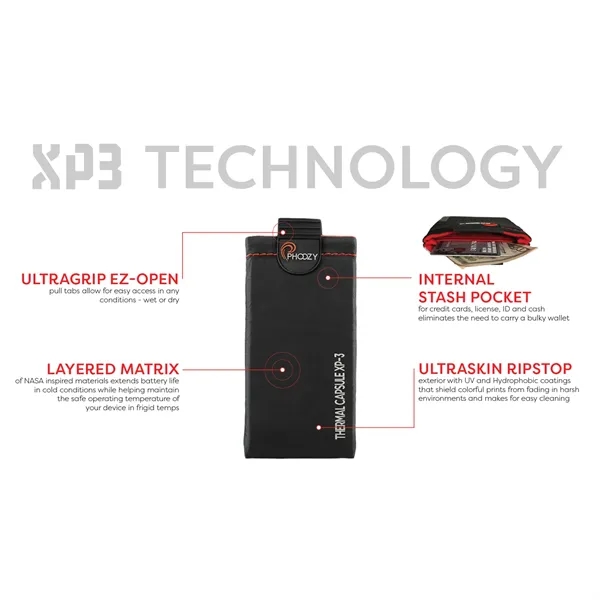 6.75" x 0.4" x 3.6" phone sleeve... from ASI 66887 PCNA / Leeds