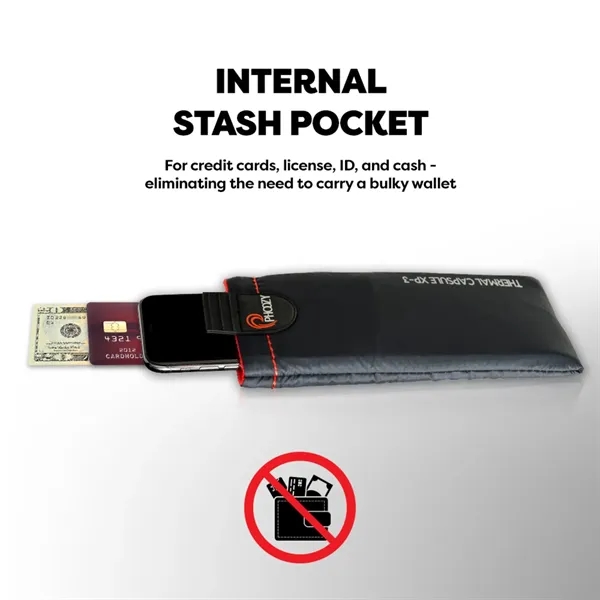 6.75" x 0.4" x 3.6" phone sleeve... from ASI 66887 PCNA / Leeds