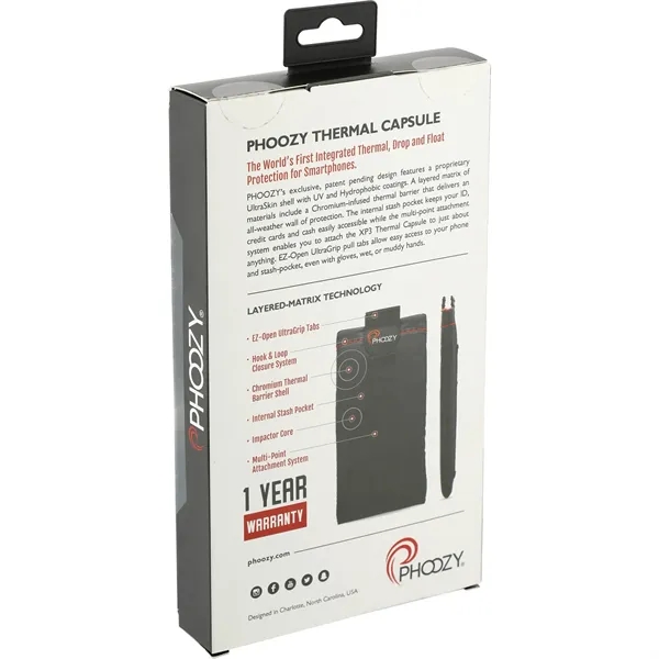 6.75" x 0.4" x 3.6" phone sleeve... from ASI 66887 PCNA / Leeds