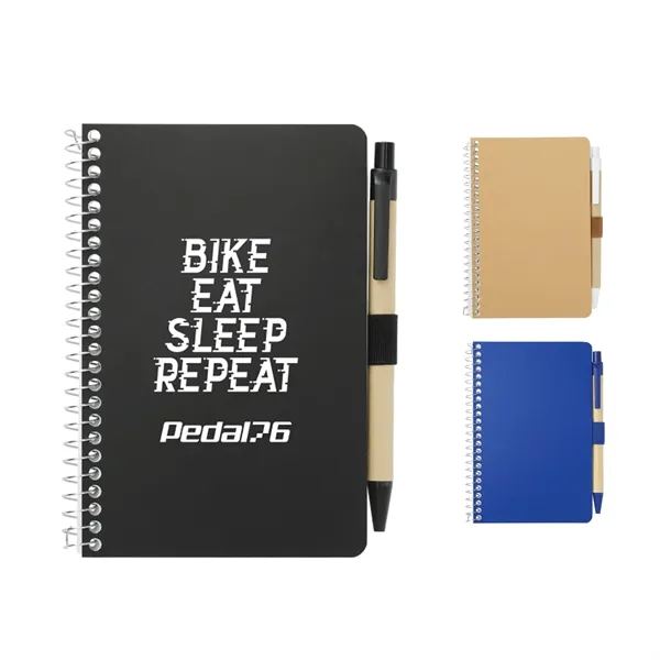 4" x 6" pocket sized spiral notebook with 70 sheets of... from ASI 66887 PCNA / Bullet