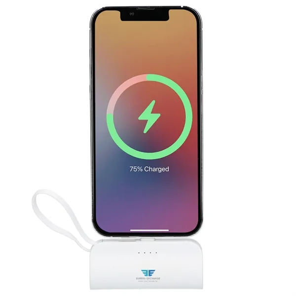 5000mAh wireless power bank with rechargeable lithium polymer battery.... from ASI 66887 PCNA / Bullet