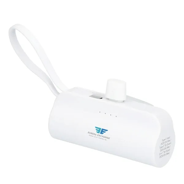 5000mAh wireless power bank with rechargeable lithium polymer battery.... from ASI 66887 PCNA / Bullet