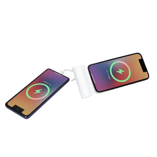 5000mAh wireless power bank with rechargeable lithium polymer battery.... from ASI 66887 PCNA / Bullet