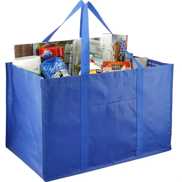 Woven utility tote bag with 11.5" grab handles.... from ASI 66887 PCNA / Bullet