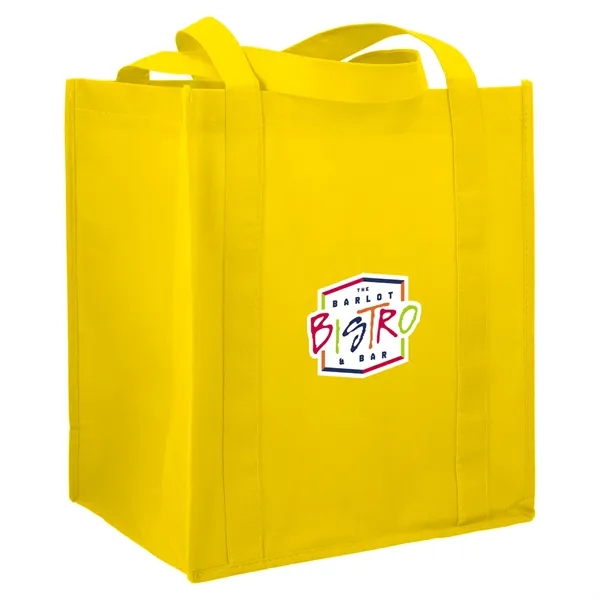 8" x 13" x 12" non-woven grocery tote made from recyclable... from ASI 66887 PCNA / Bullet
