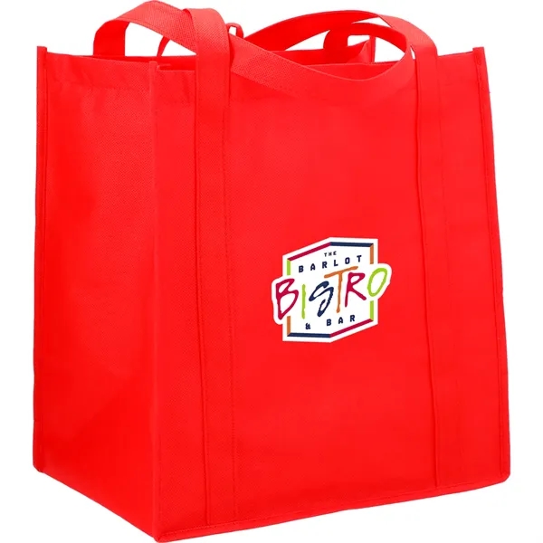 8" x 13" x 12" non-woven grocery tote made from recyclable... from ASI 66887 PCNA / Bullet