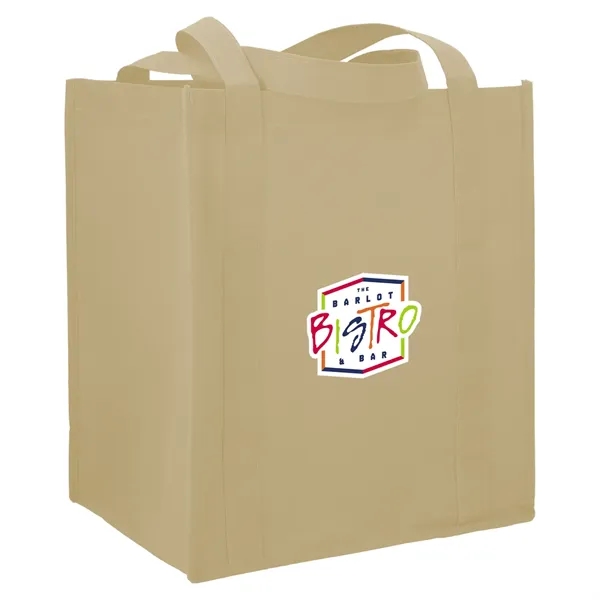 8" x 13" x 12" non-woven grocery tote made from recyclable... from ASI 66887 PCNA / Bullet